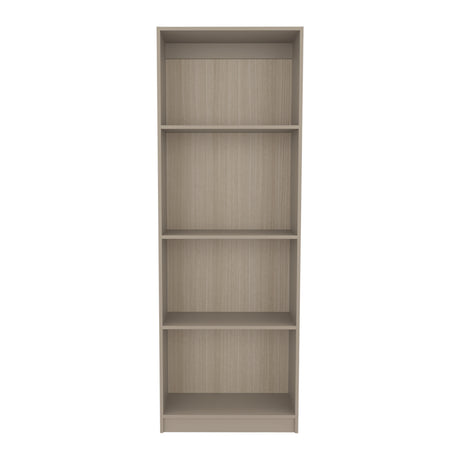 Estantería Verlot Taupe Mallado 62.8x180.6cm Rectangular con Tres Entrepaños - BIBLIOTECAS Y ESTANTERIAS | Bylmo
