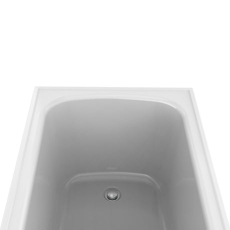 Bañera Ovalado Eco Blanco 140x55cm Para Empotrar para Una Persona - BANHERAS E HIDROMASAJES | Bylmo