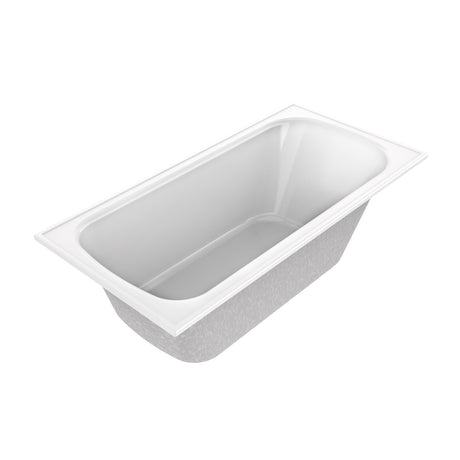 Bañera Ovalado Eco Blanco 140x55cm Para Empotrar para Una Persona - BANHERAS E HIDROMASAJES | Bylmo