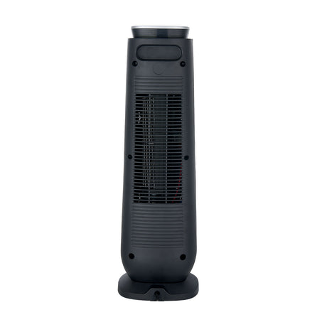 Calefactor Kalley Negro Mate 18.2x58.3cm de Dos Velocidades con Pantalla Digital y con Oscilación - CALEFACTORES | Bylmo