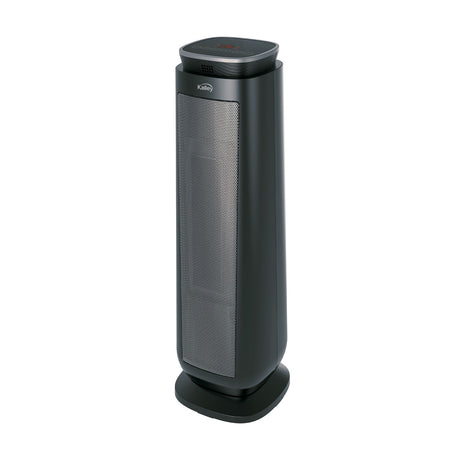 Calefactor Kalley Negro Mate 18.2x58.3cm de Dos Velocidades con Pantalla Digital y con Oscilación - CALEFACTORES | Bylmo
