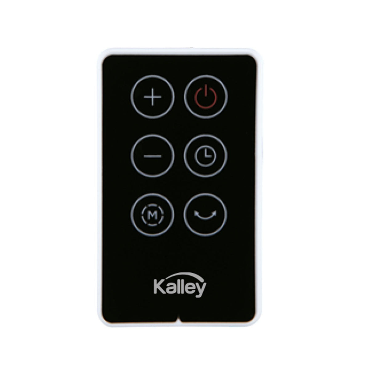 Calefactor Kalley Negro Mate 18.2x58.3cm de Dos Velocidades con Pantalla Digital y con Oscilación - CALEFACTORES | Bylmo
