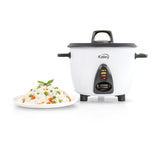 Olla Arrocera Kalley Blanco 25x22cm de 2 Tazas con Función para Mantener Caliente - OLLAS ARROCERAS | Bylmo