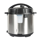 Olla Multifuncional Kalley Gris 33x32cm de 5.5 Litros con Temporizador con 15 Funciones Preconfiguradas y con Pantalla Digital