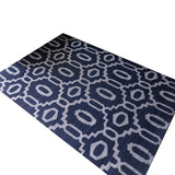 Tapete de Cocina Circulos Azul 120x170cm Clásico Rectangular Suave - TAPETES Y ALFOMBRAS | Bylmo