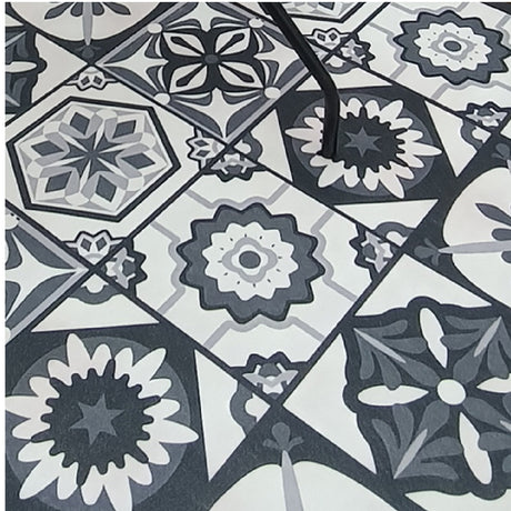 Tapete de Cocina Mandalas Gris 120x170cm Clásico Rectangular Suave - TAPETES Y ALFOMBRAS | Bylmo