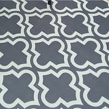 Tapete de Cocina Rombos Gris 120x170cm Clásico Rectangular Suave - TAPETES Y ALFOMBRAS | Bylmo