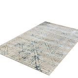 Tapete de Sala Figuras Gris 120x170cm Contemporáneo Rectangular Suave - TAPETES Y ALFOMBRAS | Bylmo