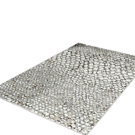Tapete de Sala Turco Piedras Gris 120x170cm Clásico Rectangular Suave - TAPETES Y ALFOMBRAS | Bylmo