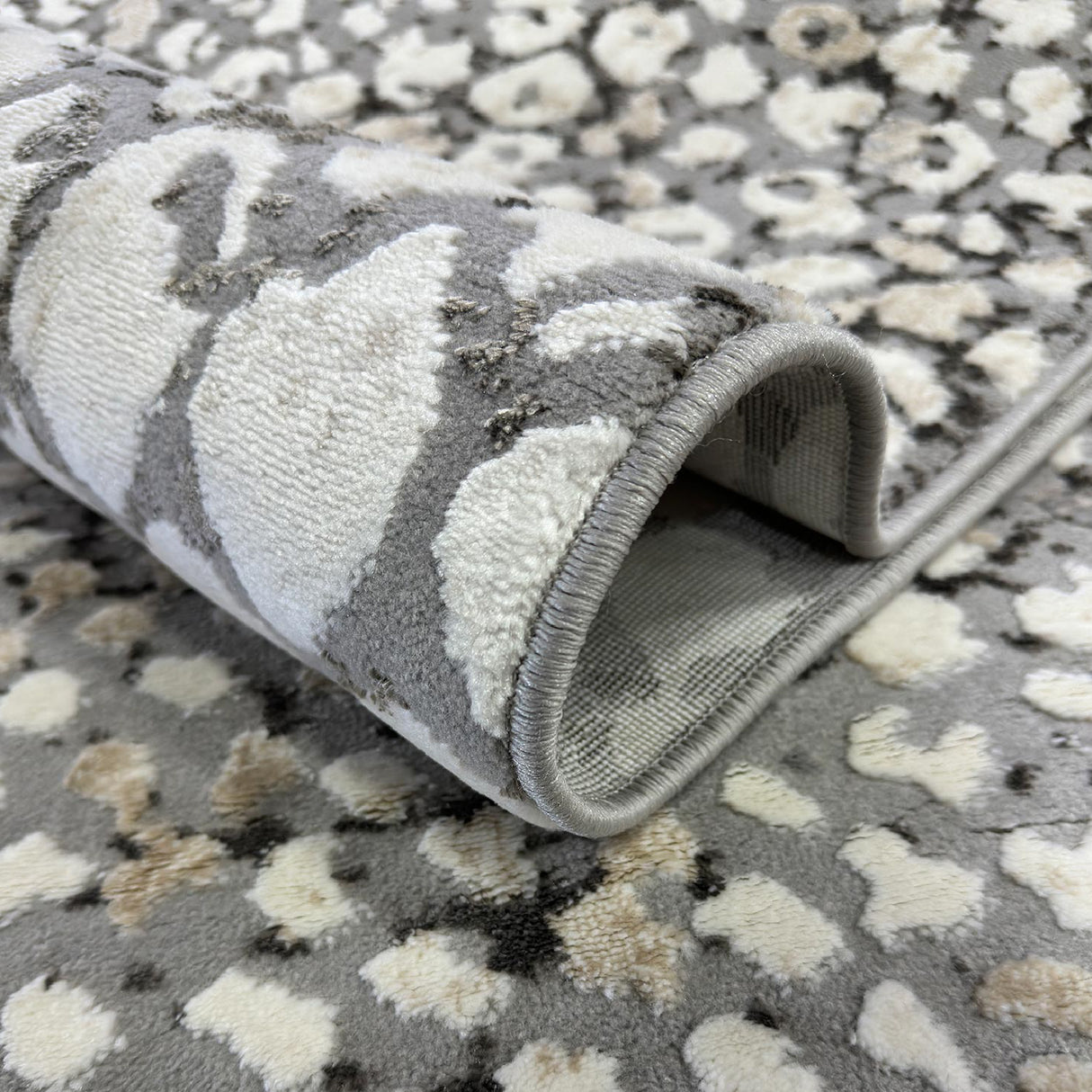 Tapete de Sala Turco Piedras Gris 160x230cm Clásico Rectangular Suave - TAPETES Y ALFOMBRAS | Bylmo