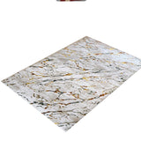 Tapete de Sala Piedras Blanco 160x230cm Clásico Rectangular Suave - TAPETES Y ALFOMBRAS | Bylmo