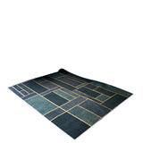 Tapete de Sala Figuras Geometricas Verde 200x150cm Clásico Rectangular Suave - TAPETES Y ALFOMBRAS | Bylmo
