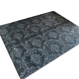 Tapete de Sala Flores Gris 200x150cm Clásico Rectangular Suave - TAPETES Y ALFOMBRAS | Bylmo