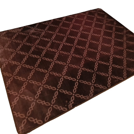 Tapete de Sala Rombos Cafe 200x150cm Clásico Rectangular Suave - TAPETES Y ALFOMBRAS | Bylmo