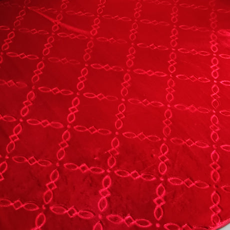 Tapete de Sala Rombos Rojo 200x150cm Clásico Rectangular Suave - TAPETES Y ALFOMBRAS | Bylmo