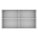 Mueble Superior de Cocina Agata Blanco y Crema 120x66cm con Cuatro Entrepaños y con Dos Puertas - MUEBLES SUPERIORES DE COCINA | Bylmo