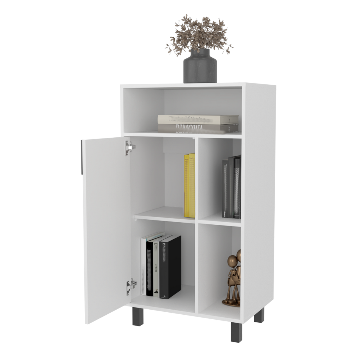 Archivador Bryce Blanco 60x111.5cm Tamaño Oficio con Patas - ARCHIVADORES | Bylmo