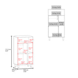 Archivador Bryce Blanco 60x111.5cm Tamaño Oficio con Patas - ARCHIVADORES | Bylmo