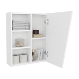 Gabinete de Baño Quintana Blanco 50x59.1cm con Espejo y con Cinco Entrepaños - GABINETES DE BANHO | Bylmo