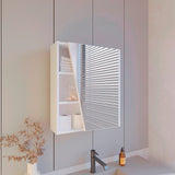 Gabinete de Baño Quintana Blanco 50x59.1cm con Espejo y con Cinco Entrepaños - GABINETES DE BANHO | Bylmo