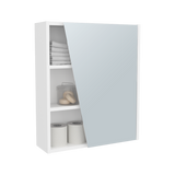 Gabinete de Baño Quintana Blanco 50x59.1cm con Espejo y con Cinco Entrepaños - GABINETES DE BANHO | Bylmo