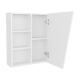 Gabinete de Baño Quintana Blanco 50x59.1cm con Espejo y con Cinco Entrepaños - GABINETES DE BANHO | Bylmo