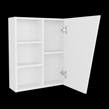 Gabinete de Baño Quintana Blanco 50x59.1cm con Espejo y con Cinco Entrepaños - GABINETES DE BANHO | Bylmo
