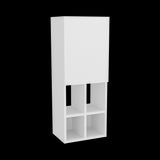 Gabinete de Baño Niwot Blanco 31x80.1cm sin Espejo y con Seis Entrepaños - GABINETES DE BANHO | Bylmo