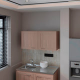 Gabinete de Cocina Zurich Bardolino 100x49cm sin Entrepaños con Dos Puertas - MUEBLES SUPERIORES DE COCINA | Bylmo