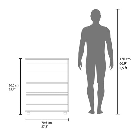 Zapatero Belton Blanco y Fresno 70.6x90cm de Cuatro Niveles Para Diez Pares - ZAPATEROS | Bylmo