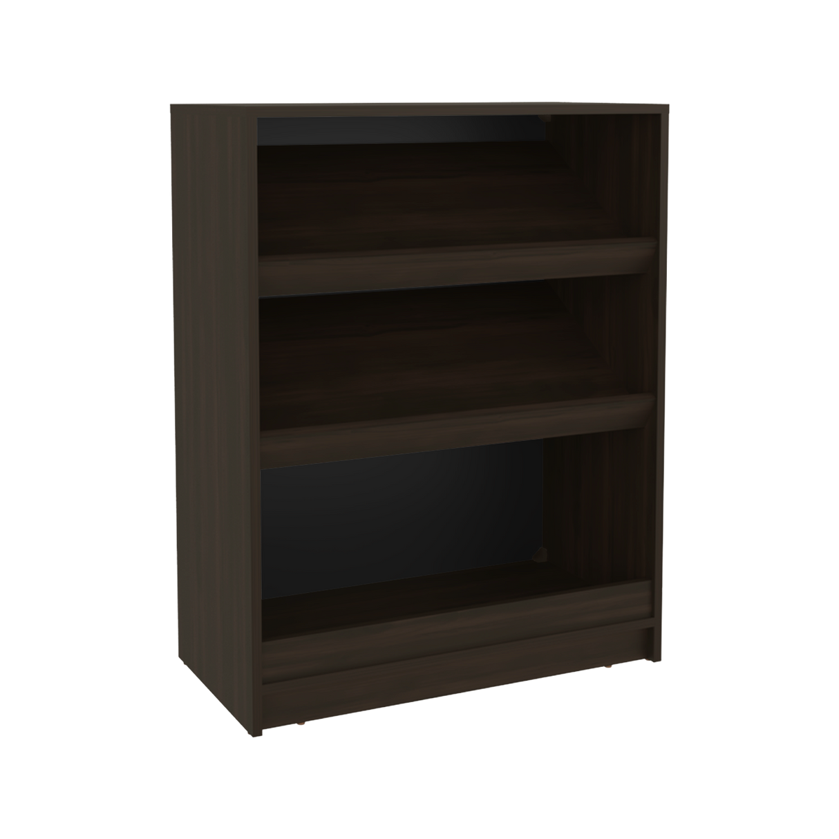 Zapatero Toby Nogal 70x90.6cm de Tres Niveles Para Doce Pares - ZAPATEROS | Bylmo