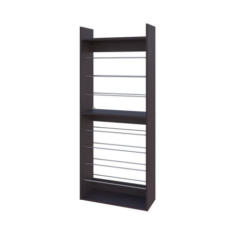 Zapatero Ronald Wengue 63x165.6cm de Nueve Niveles Para Veintisiete Pares - ZAPATEROS | Bylmo