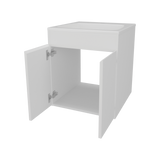 Mueble para Lavamanos Meka Blanco 45.1x53cm Individual Flotante con Lavamanos Integrado y sin Cajones - MUEBLES PARA LAVAMANOS | Bylmo