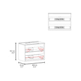 Mueble para Lavamanos Opalo Blanco 80x56.8cm Individual Flotante con Lavamanos Integrado y con Dos - MUEBLES PARA LAVAMANOS | Bylmo