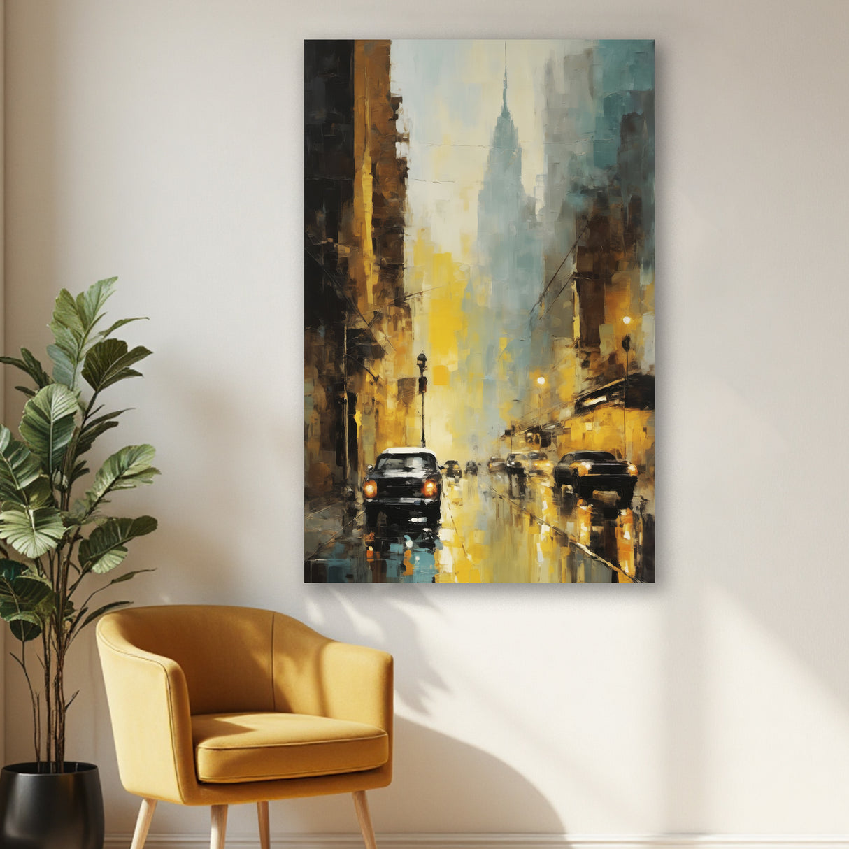 Cuadro decorativo Moderno La Gran Ciudad 61x94cm - CUADROS | Bylmo