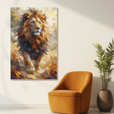 Cuadro decorativo Moderno Corazon de León 61x94cm - CUADROS | Bylmo