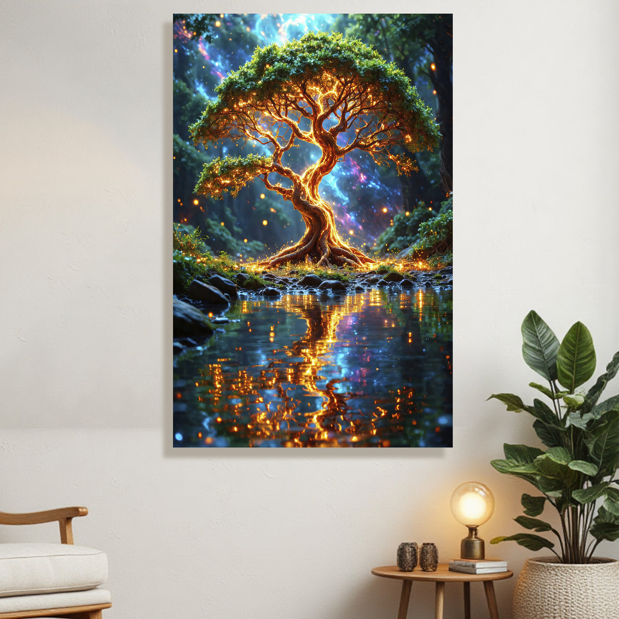 Cuadro decorativo Moderno El Árbol de la Vida 61x94cm - CUADROS | Bylmo