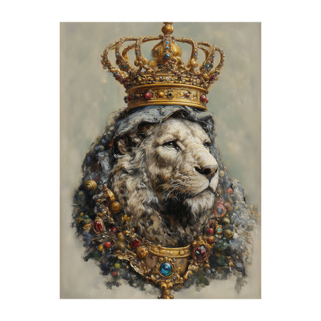 Cuadro decorativo Moderno El Trono del León 82x112cm - CUADROS | Bylmo