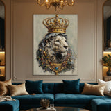 Cuadro decorativo Moderno El Trono del León 82x112cm - CUADROS | Bylmo