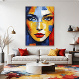 Cuadro decorativo Moderno Retrato de Sentimientos 82x112cm - CUADROS | Bylmo