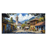 Cuadro decorativo Moderno Pueblito de Recuerdos 120x57cm - CUADROS | Bylmo