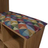 Zapatero Colors 90x75cm de Dos Niveles para Seis Pares con Asiento Integrado - ZAPATEROS | Bylmo