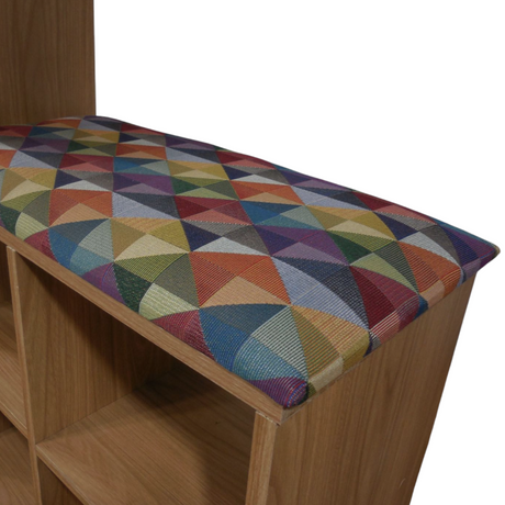 Zapatero Colors 90x75cm de Dos Niveles para Seis Pares con Asiento Integrado - ZAPATEROS | Bylmo