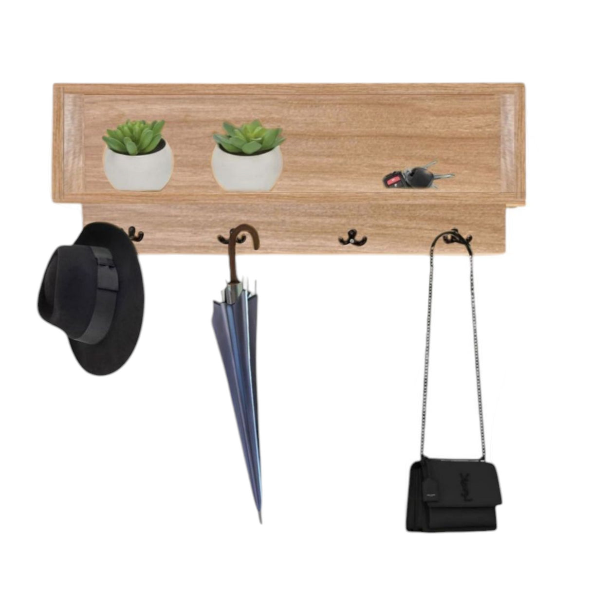 Combo Zapatero y Perchero Colors 80x46.5cm de Dos Niveles para Seis Pares con Asiento Integrado - ZAPATEROS | Bylmo