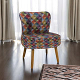 Poltrona Nikki Colors 63x77cm con Patas y con Tapizado Liso - SOFAS Y POLTRONAS | Bylmo
