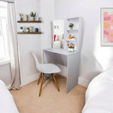 Tocador Mallorca Blanco 70x140cm De Un Puesto con Espejo - TOCADORES | Bylmo