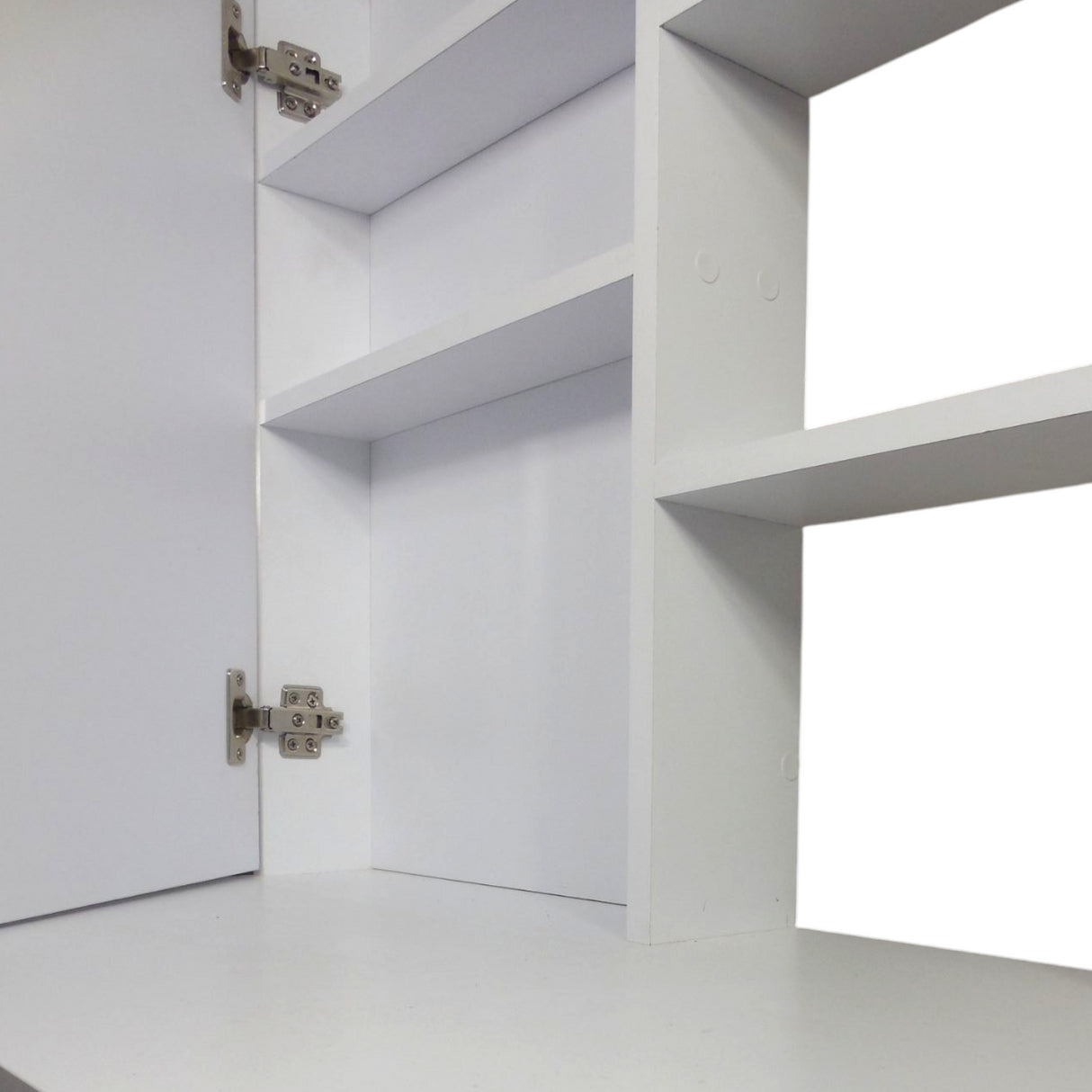 Tocador Mallorca Blanco 70x140cm De Un Puesto con Espejo - TOCADORES | Bylmo