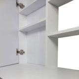 Tocador Mallorca Blanco 70x140cm De Un Puesto con Espejo - TOCADORES | Bylmo