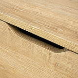 Mesa de Centro Rectangular Dreams Vienes y Blanco 80x40cm con Patas y con Compartimiento - MESAS DE CENTRO | Bylmo