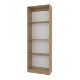 Biblioteca Home Fresno 62.8x180.6cm Rectangular con Cuatro Compartimientos - BIBLIOTECAS Y ESTANTERIAS | Bylmo